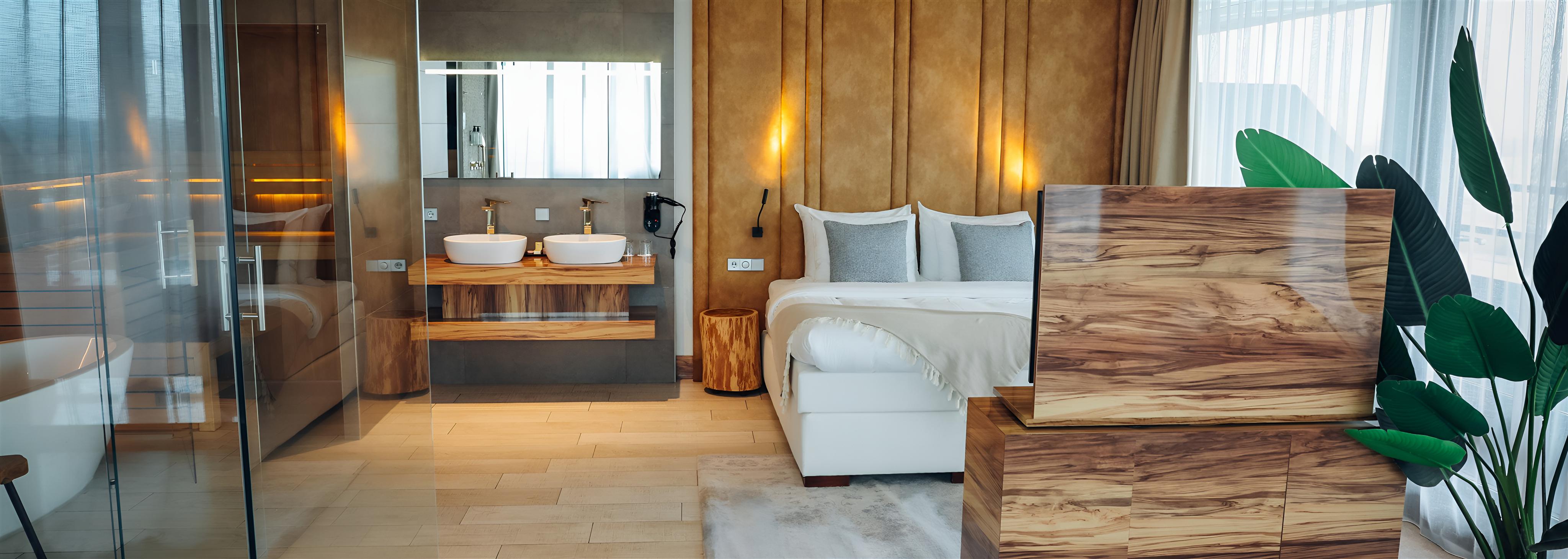 View the suites of the hotels