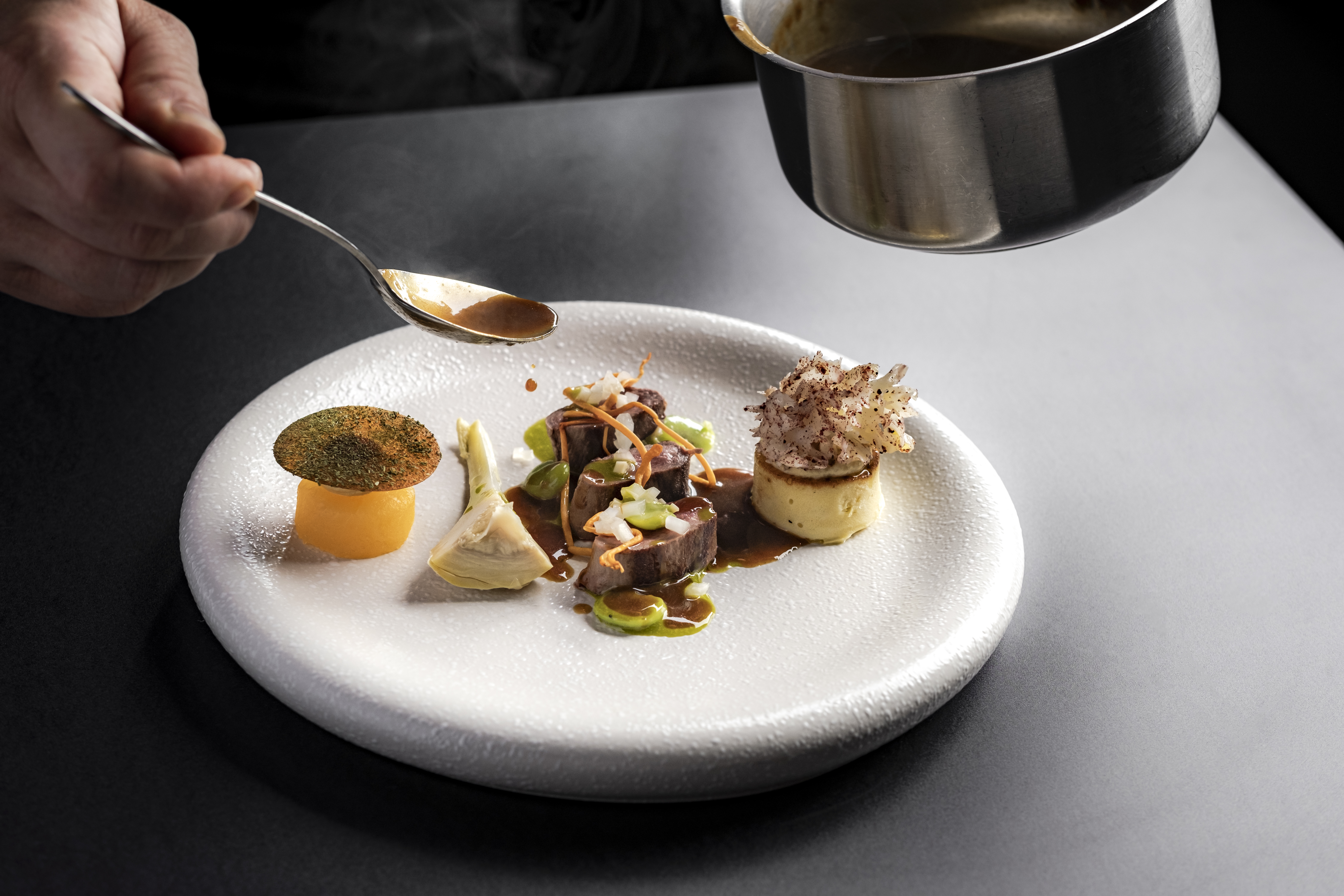 Dineren op het kasteel