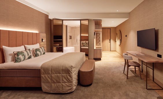 Vernieuwde kamer Van der Valk Hotel Sneek