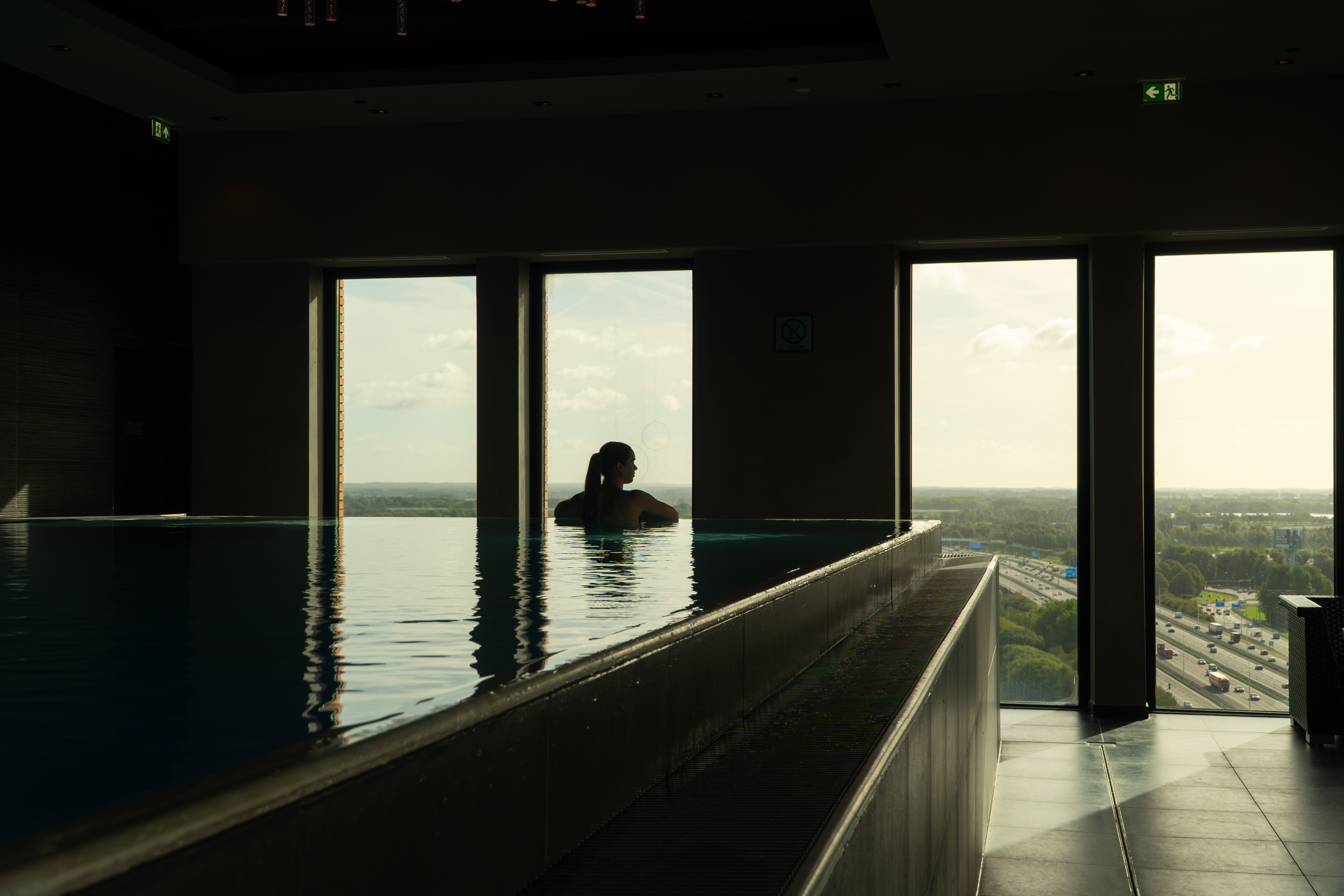 Relax in our swimming pool