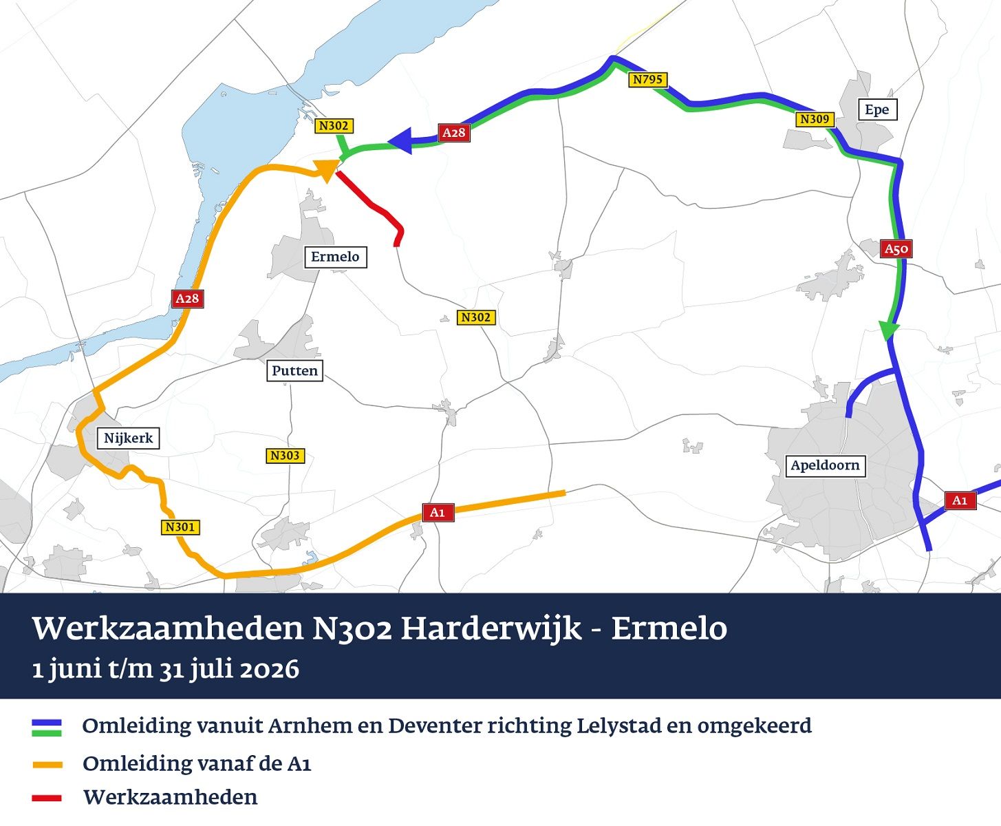 Bereikbaarheid met auto