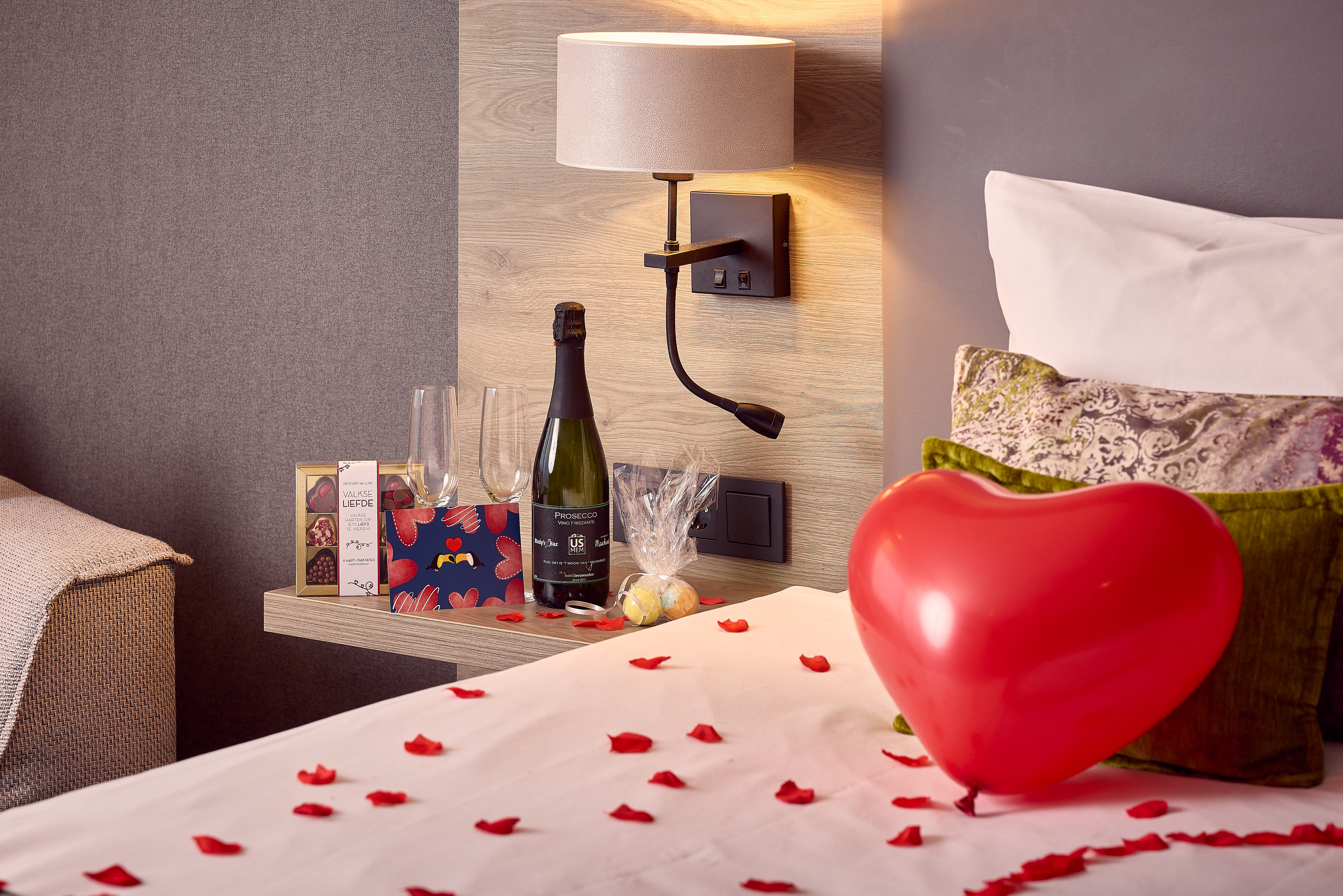 Deluxe romantisch pakket