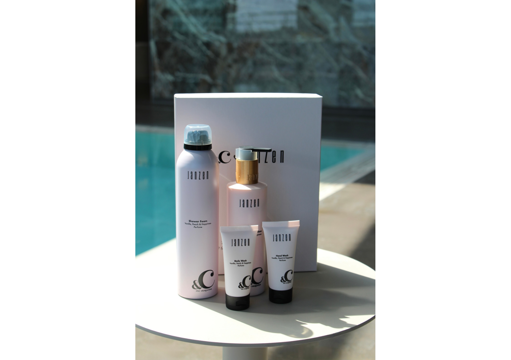 Gift Set &C Vanilla Peach & Happiness