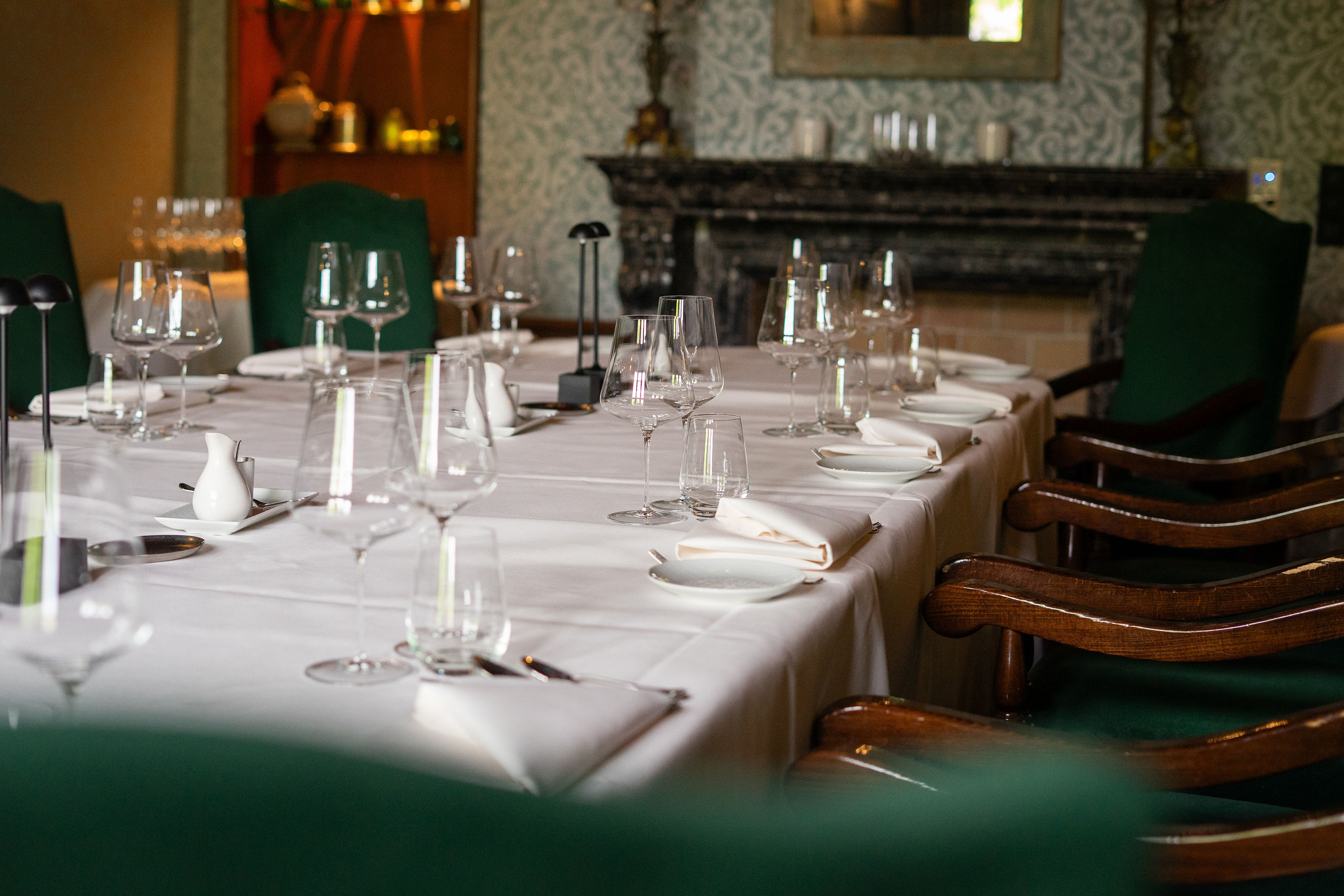 Dineren in sprookjesachtige Kasteelsferen