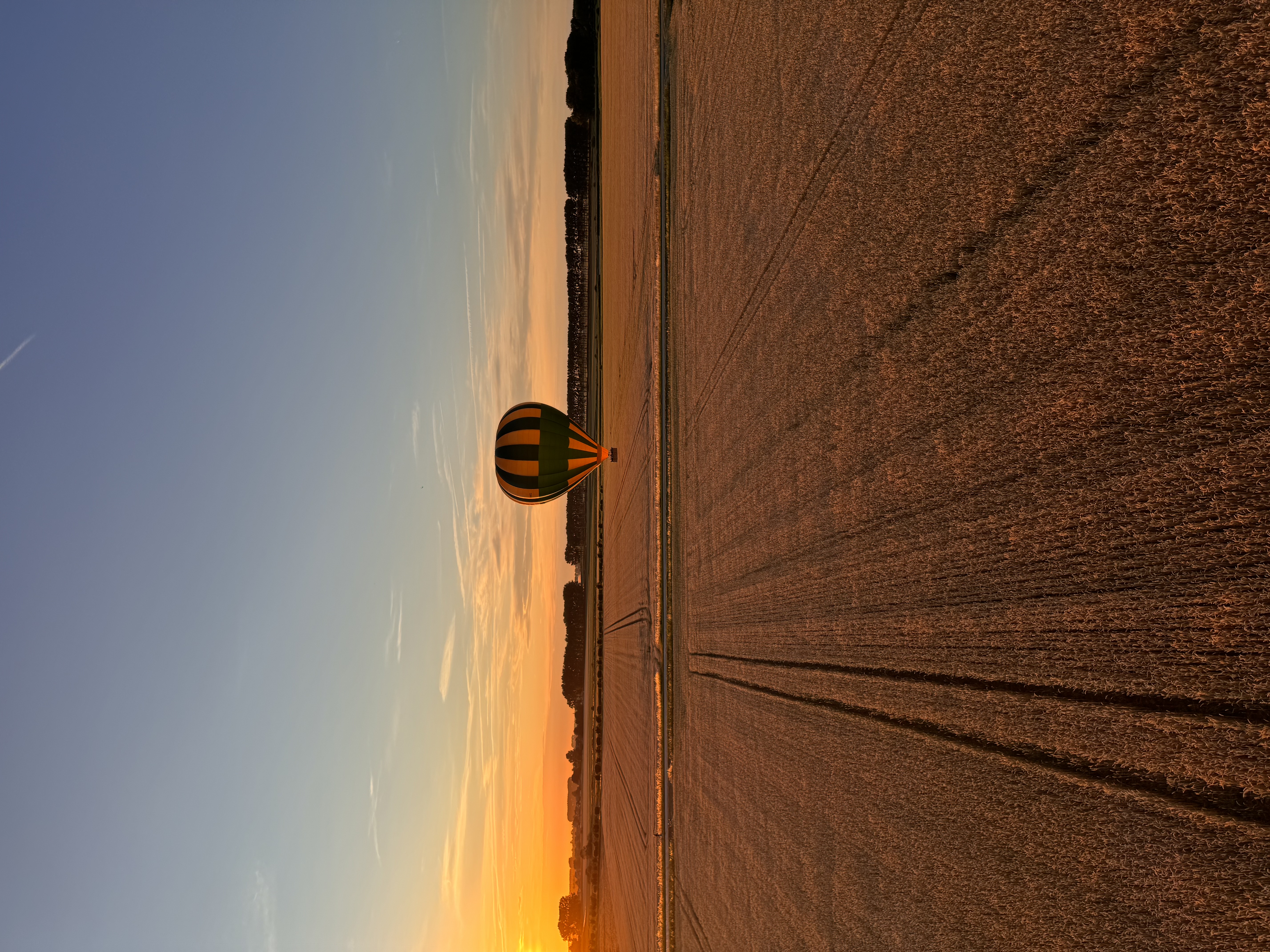 Heißluftballonfahrt