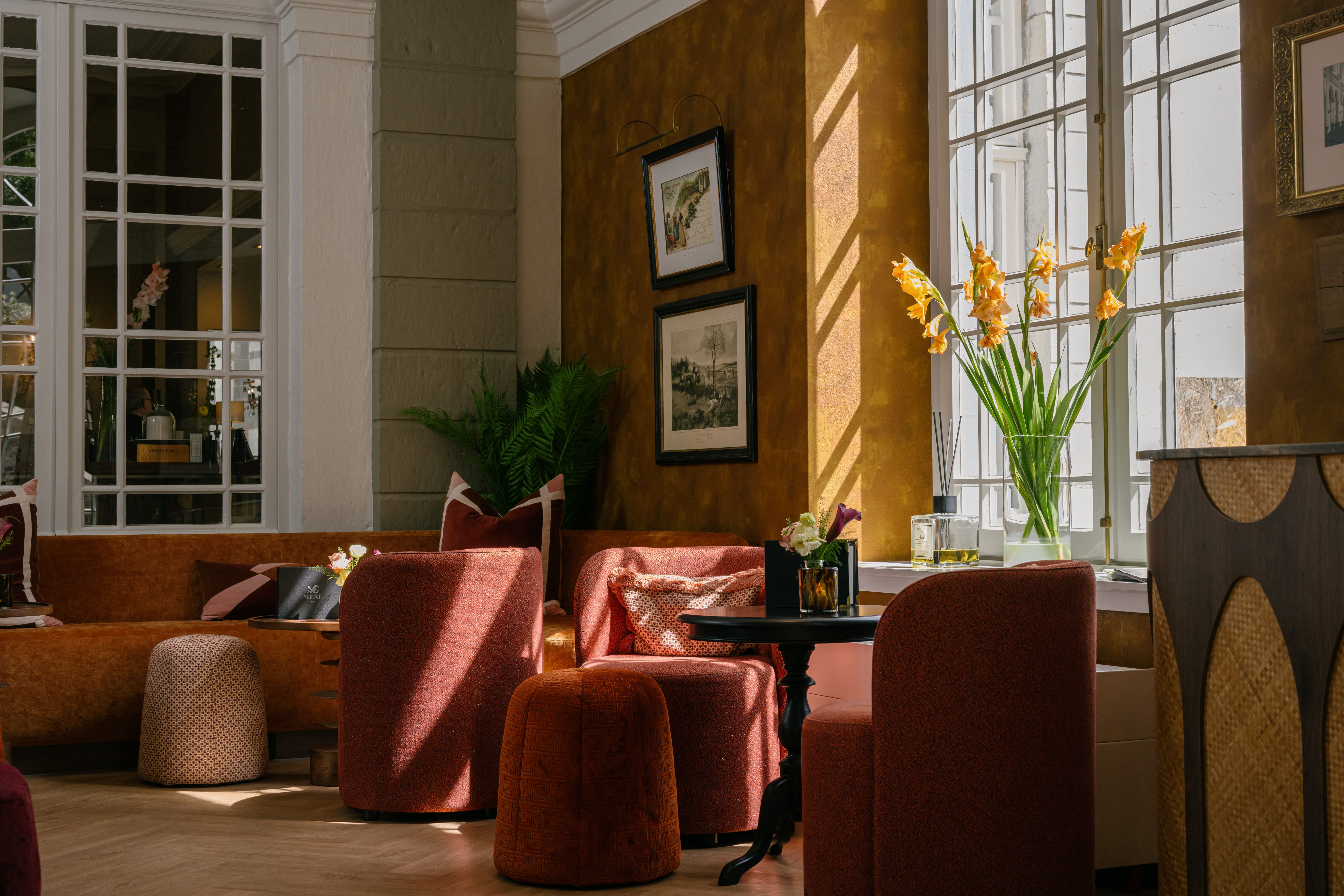 Even wat lekker in de bar of lobby