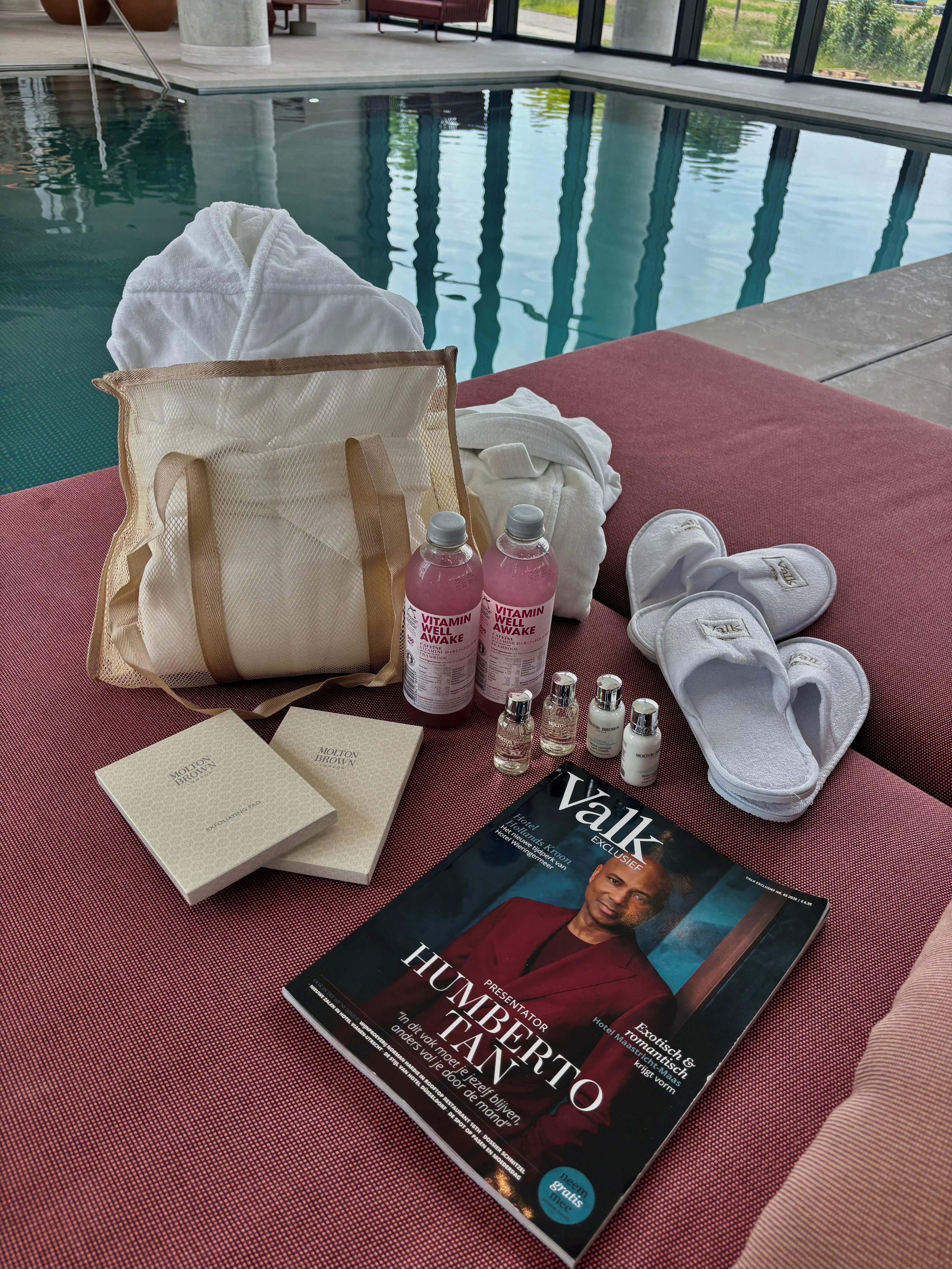 Wellness pakket €42,50 - 2 personen (excl. €50,00 borg badjassen)