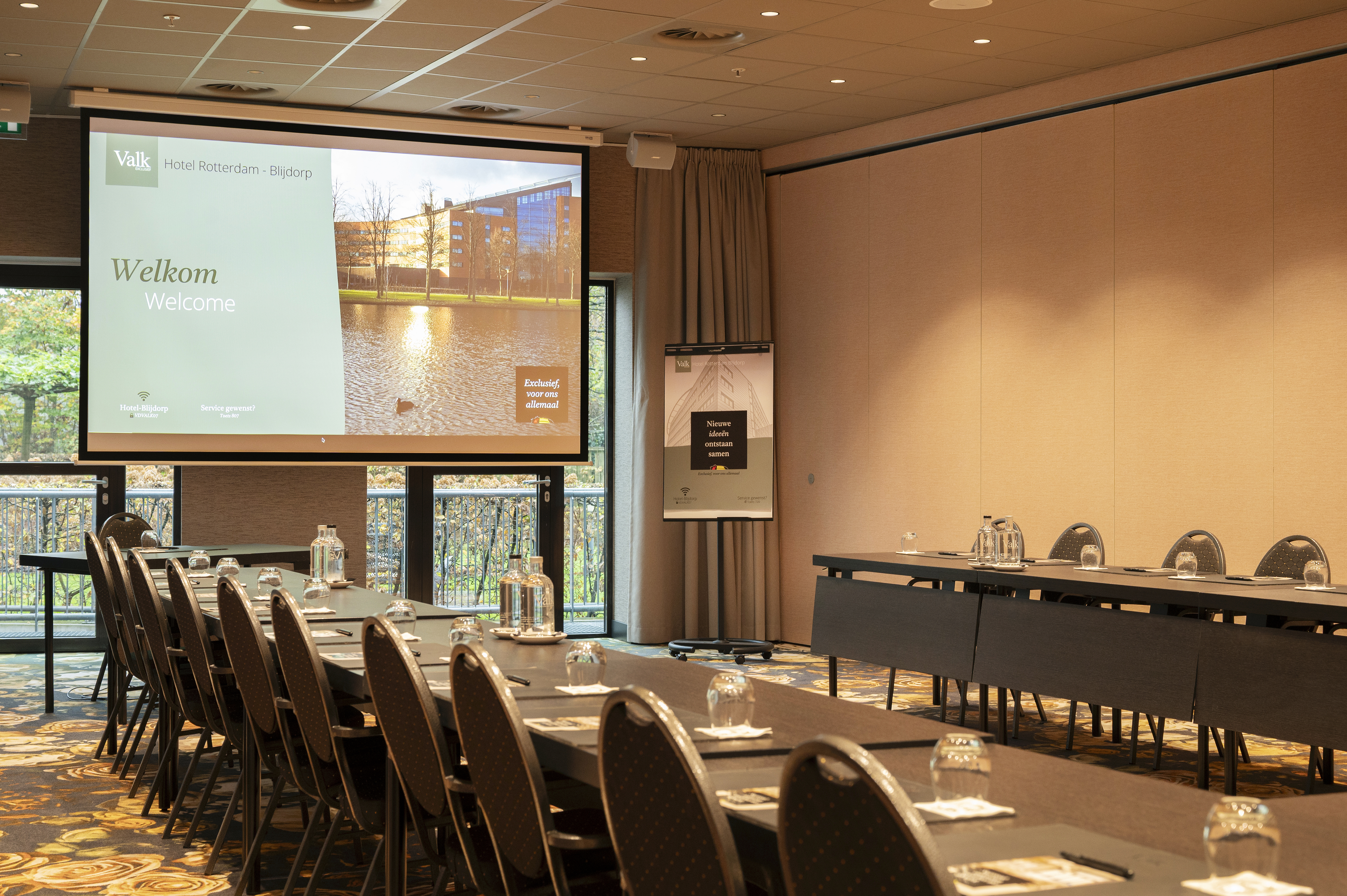 Renovatie vergaderzalen