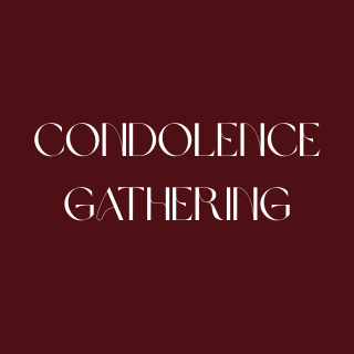 Condolences
