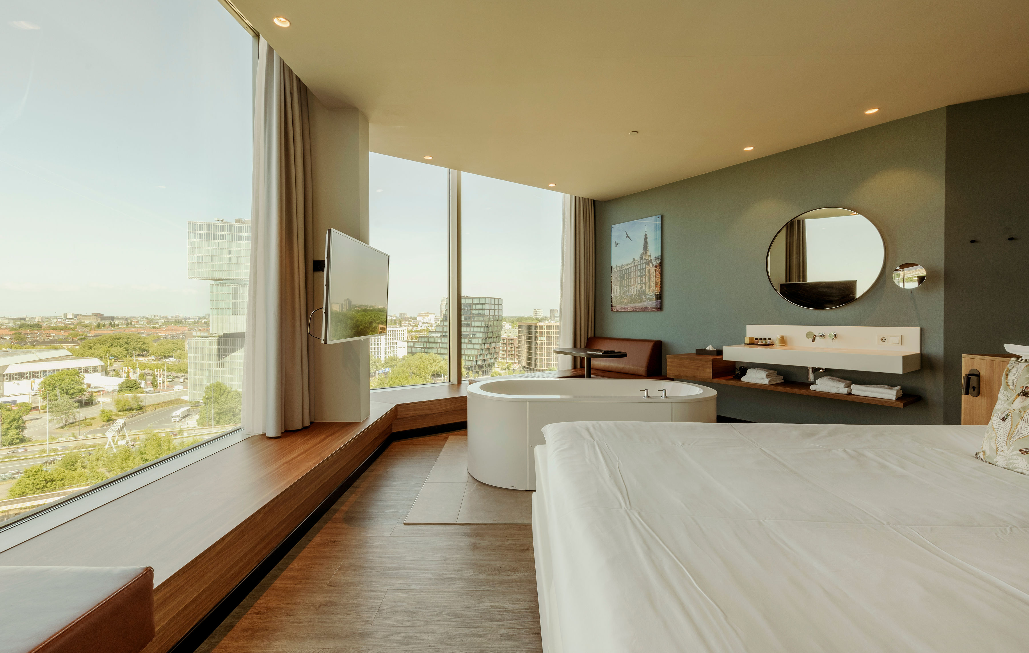 Superior King met bad - City view