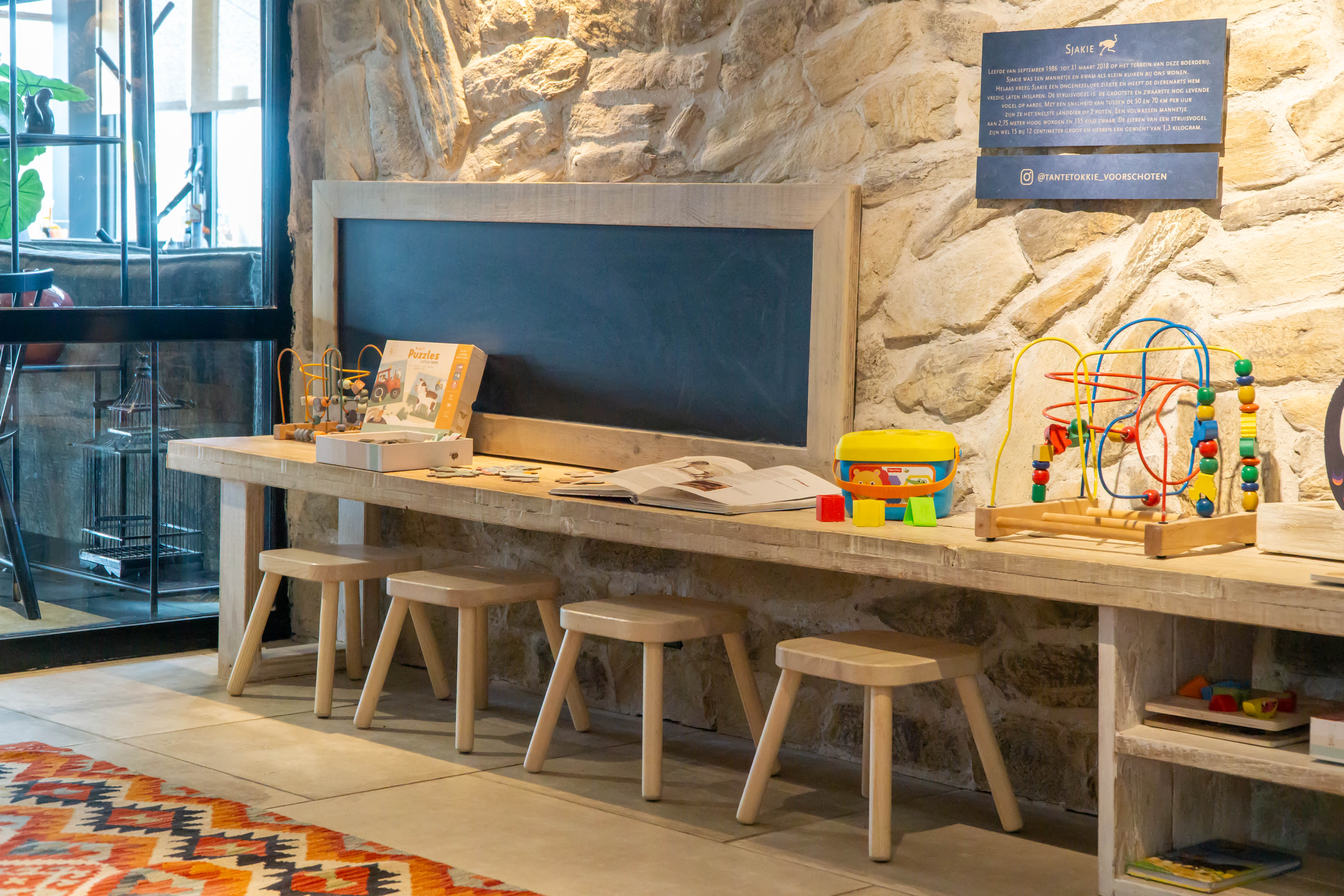 Restaurant met speelhoek