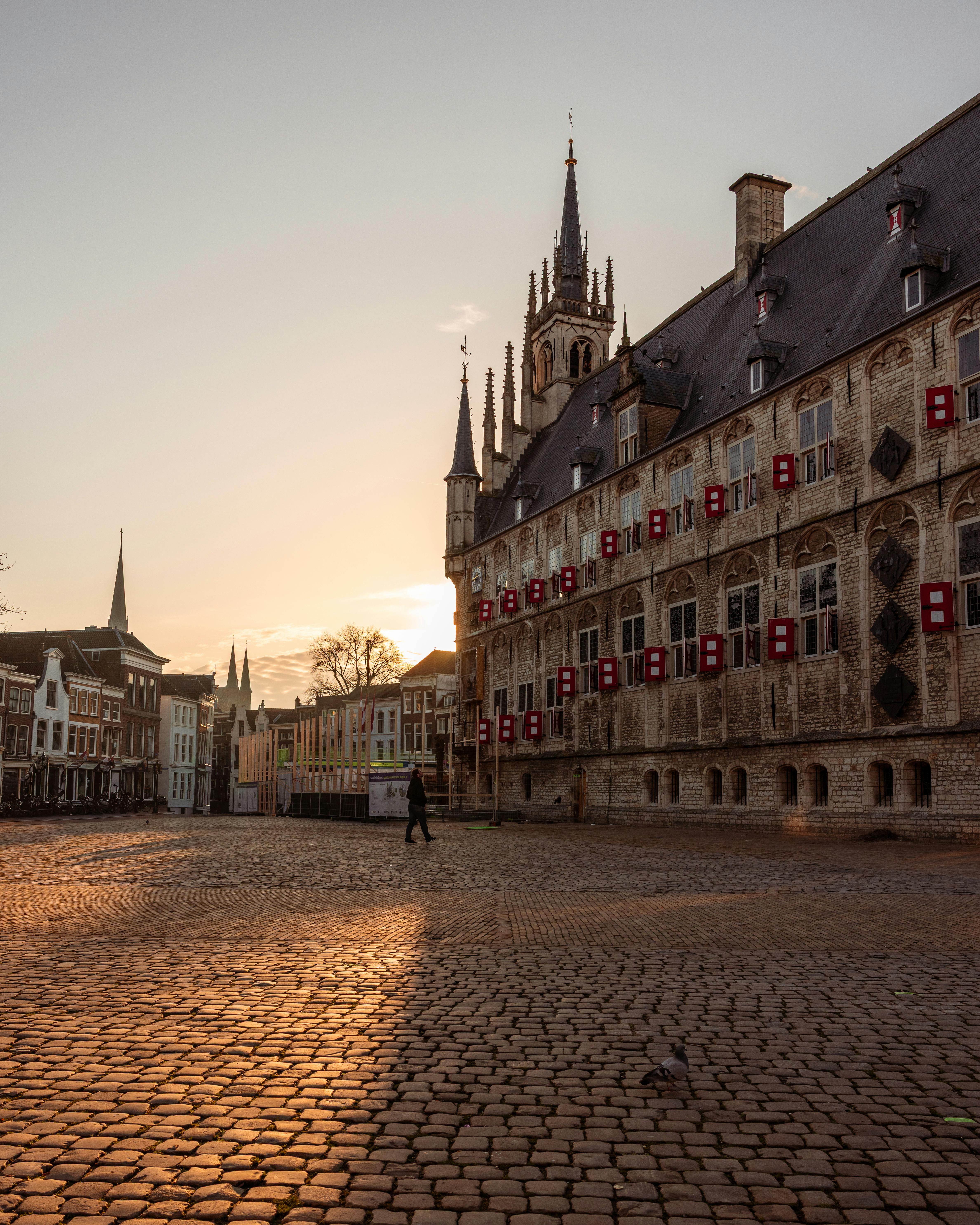 Het oude Stadhuis van Gouda