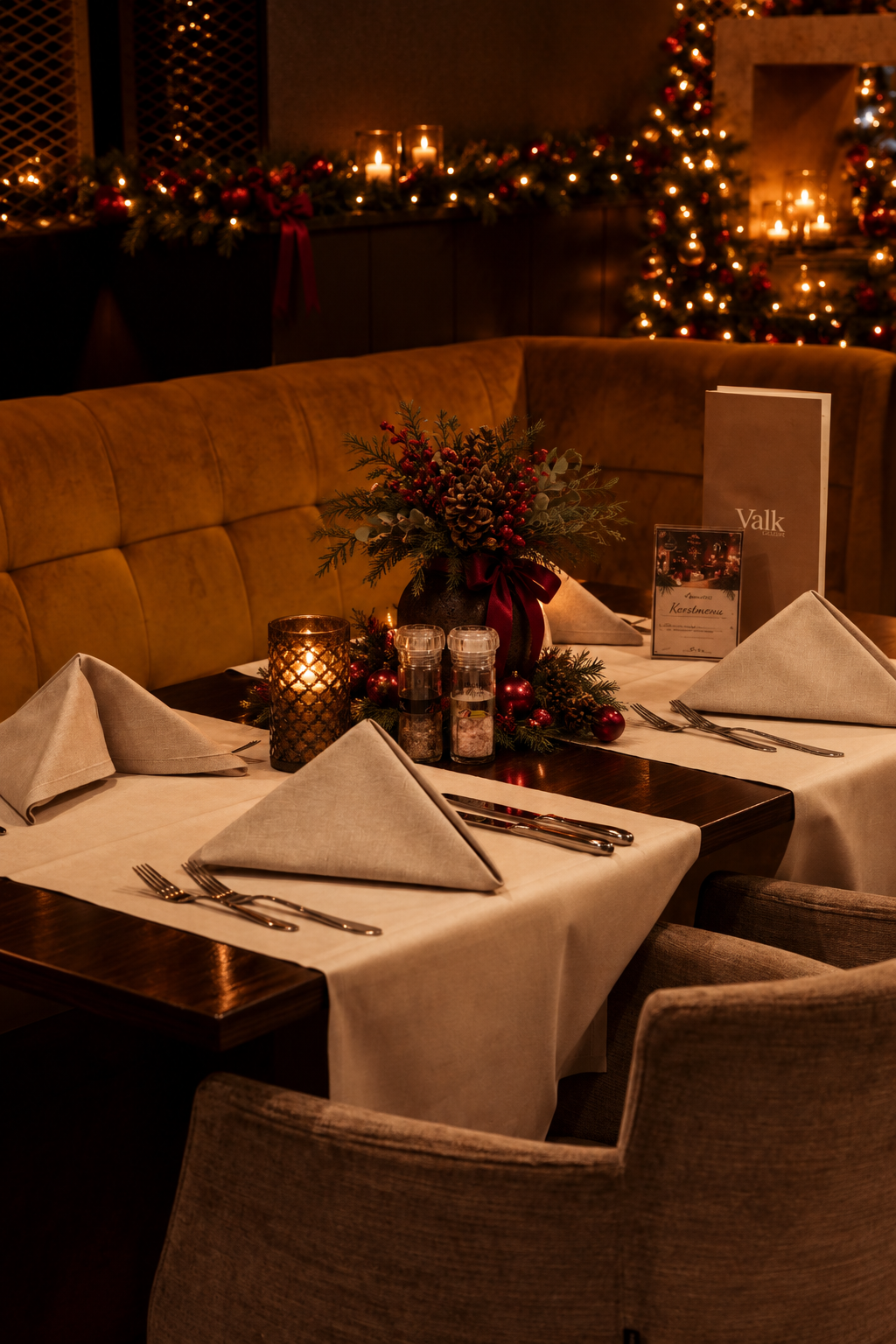 Shared dining winter experience
