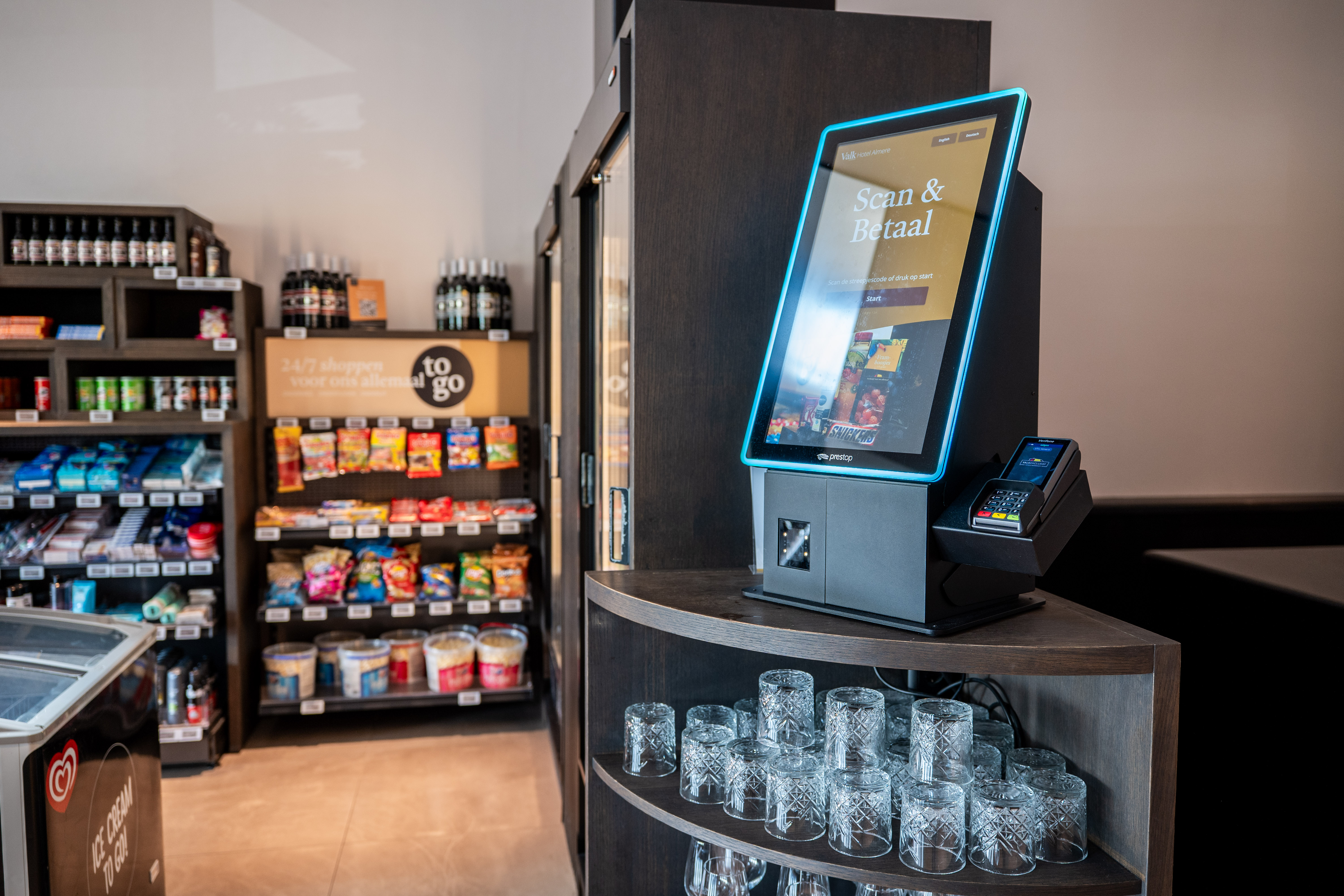 Scan your product & pay right away!