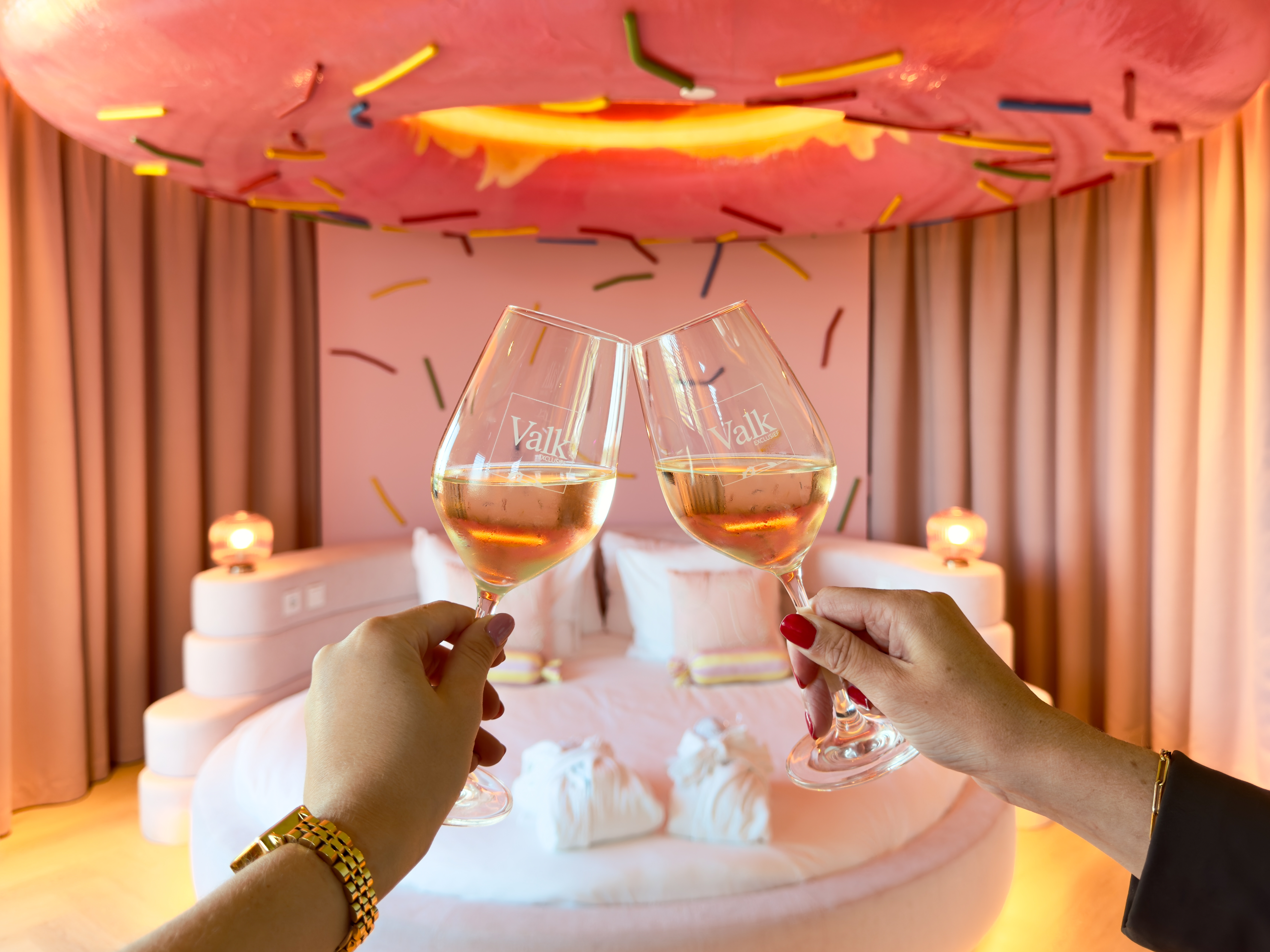 Bottle of 1862 house wine