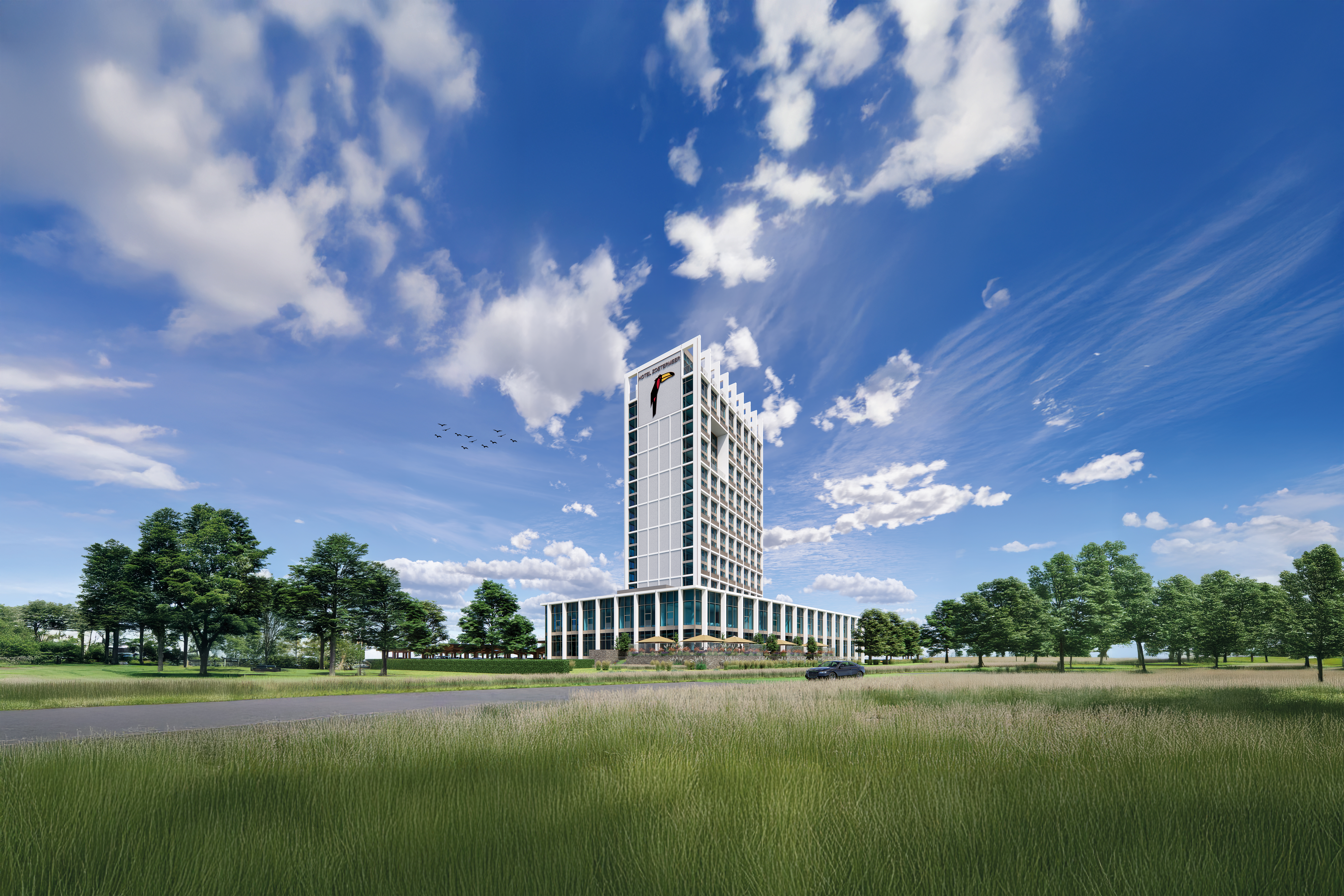 Van der Valk Hotel Zoetermeer in aanbouw
