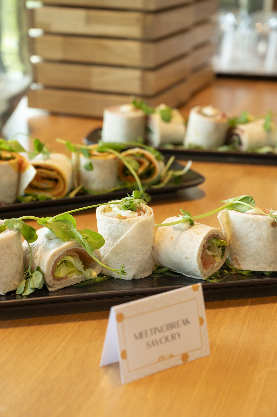 Rijkelijk gevulde wraps