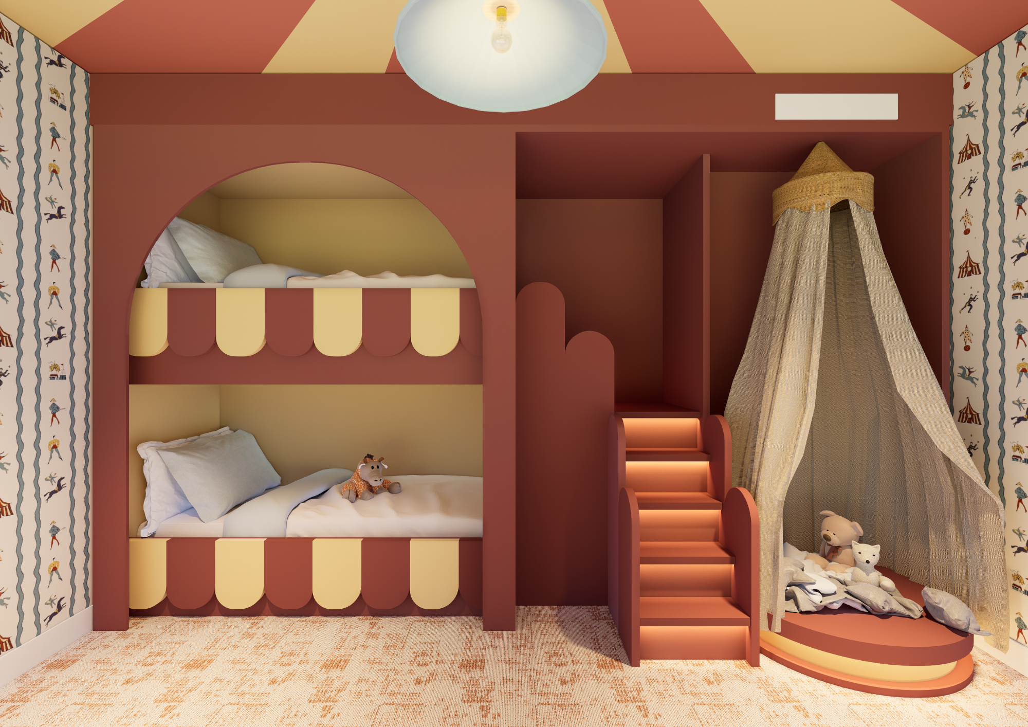 Familie kamer Circus