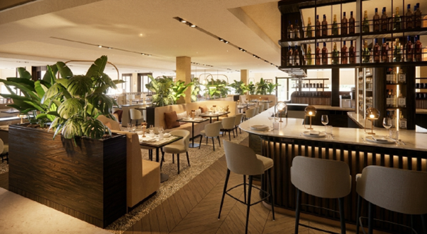 Verbouwing restaurant
