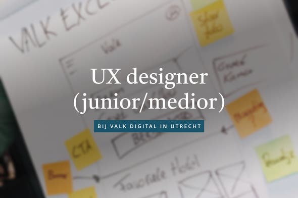 UX Designer (Junior/medior) UX Designer (Junior/medior)