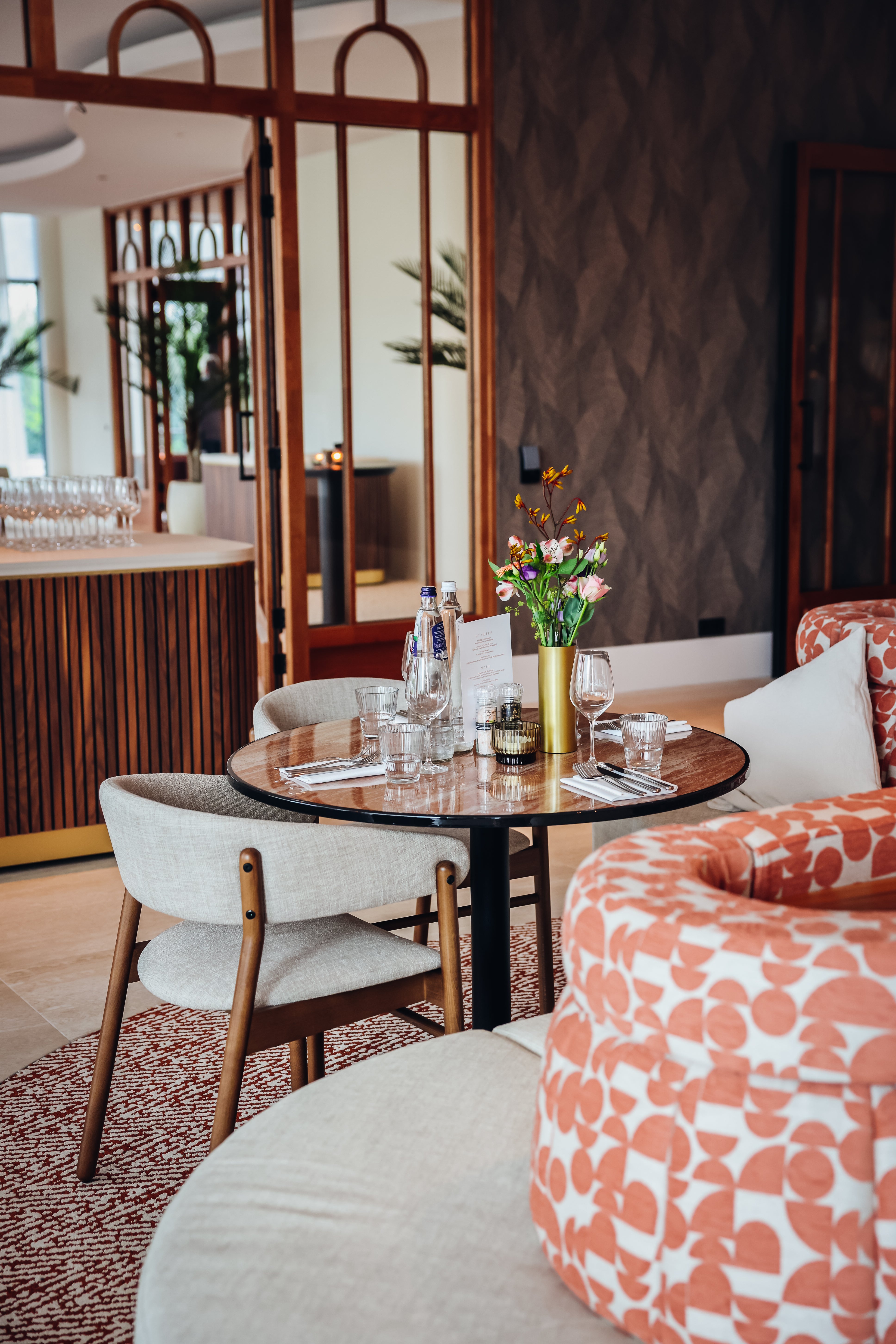 Een luxe tafelsetting