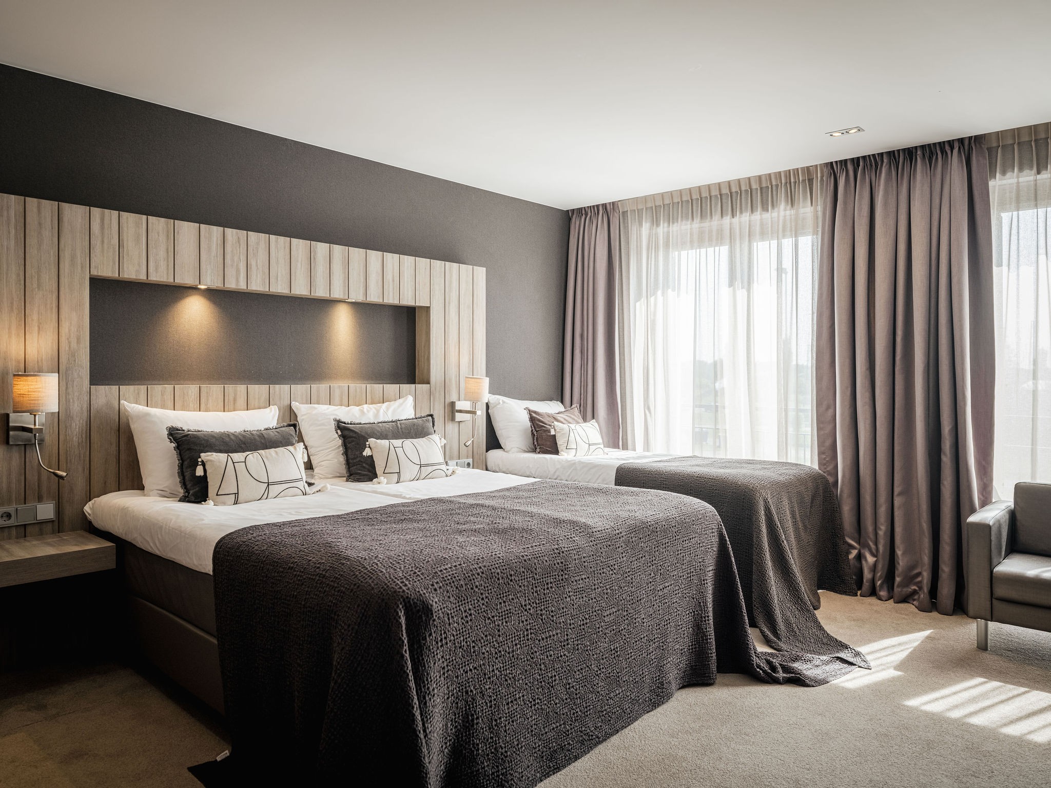 Comfort kamer met 3 bedden