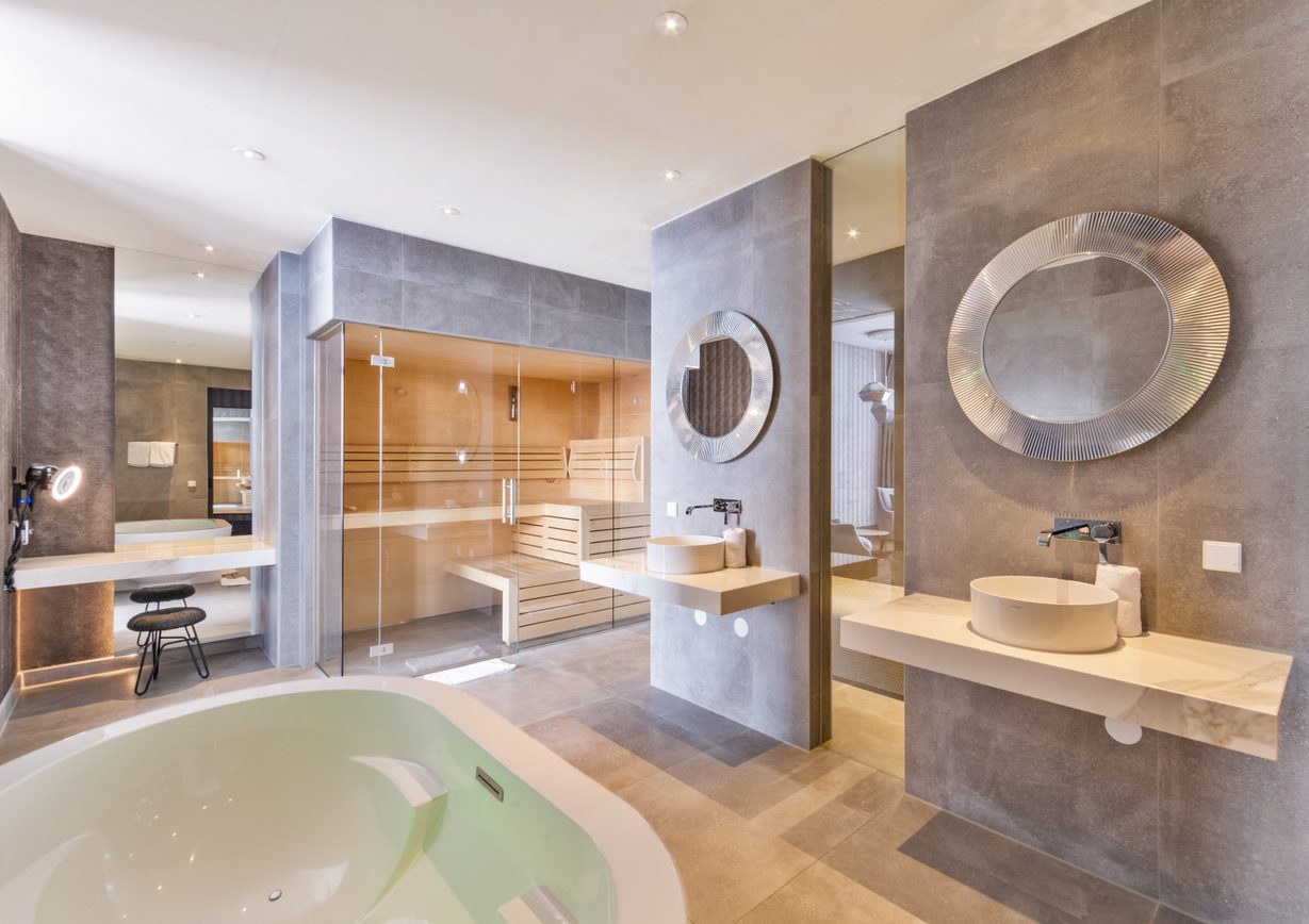 Suite met privé wellness